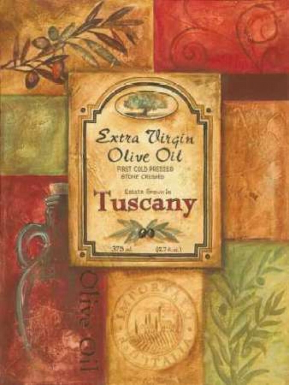Tuscan Olive Oil Poster Print by Gregory Gorham - Item # VARPDXGOR176